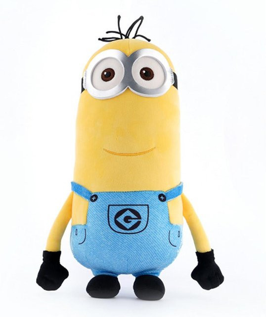 CrimsonClay Minions Tim Bär Plüschtier Schlüsselanhänger, Gelb, 20cm - Bild 1