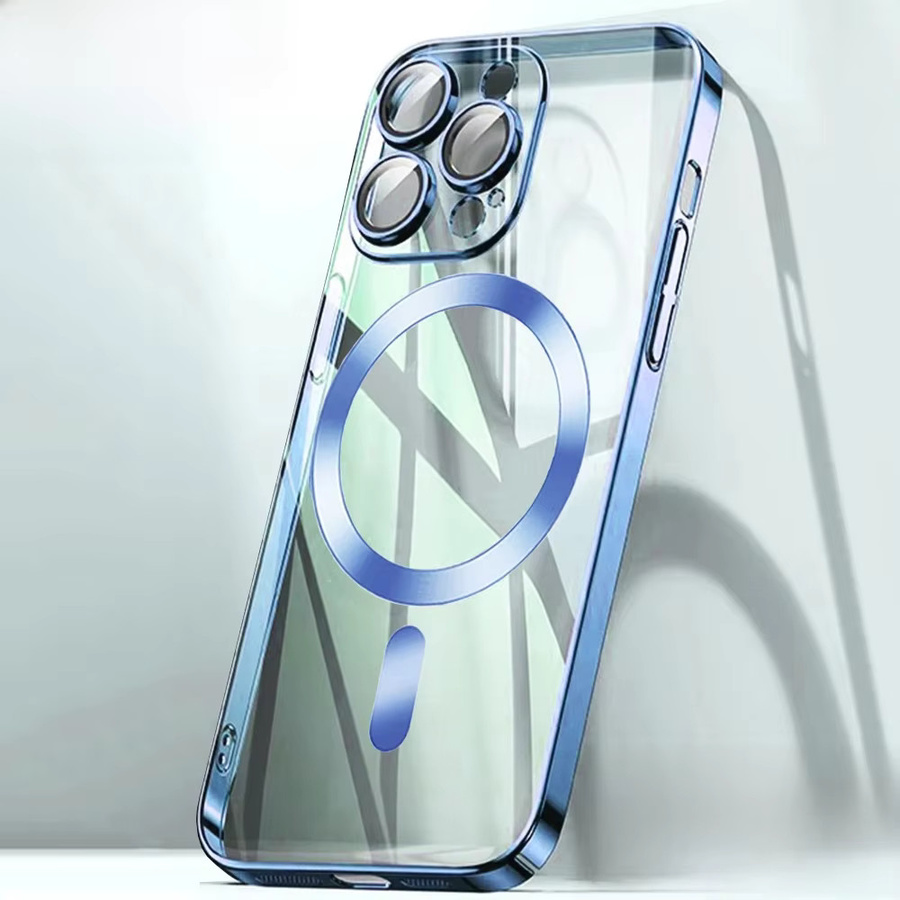 Transparente MagSafe Schutzhülle für Apple iPhone mit 5K Glas Kamera-Schutz und 10H Härtegrad - Bild 6