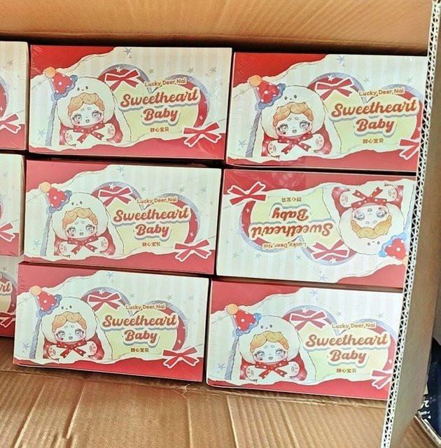 Luckydiernai Gute-Nacht-Kaninchen, Plüsch-Anhänger, Blindbox-Puppe - Bild 1