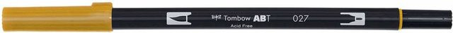 Tombow ABT Dual Brush Pen in Dark Ochre 027, braun - Bild 1