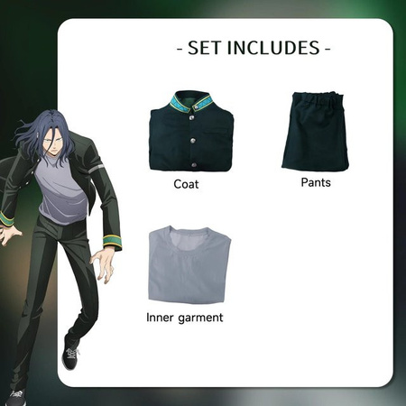 TUYUE Anime Cosplay Kostüm Windbreaker Uniform Armee grüne Sätze