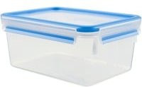 EMSA CLIP & CLOSE Frischhaltedose transparent blau - Bild 1