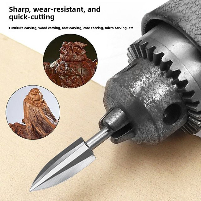 5-teiliges Gravurschneider-Set in Silber für Schmuckherstellung und DIY-Handwerk zur Bearbeitung von Metall und Wachs - Bild 1