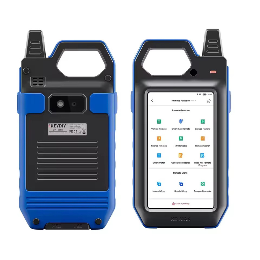 KEYDIY KD MAX Auto Key Programmer mit Remote Generator, Chip Reader und Frequenz Tester als multifunktionales Smart Unlocker Gerät - Bild 2