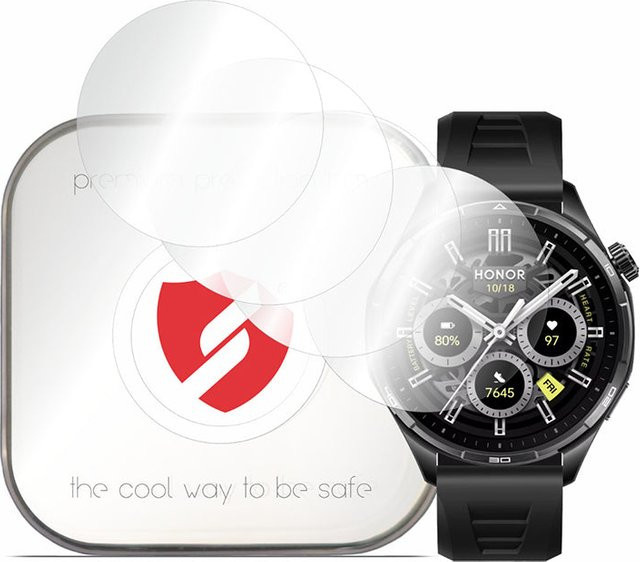 Smart Protection Schutzfolie für Honor Watch 6, Kunststoff, 4 Stück Set - Bild 1