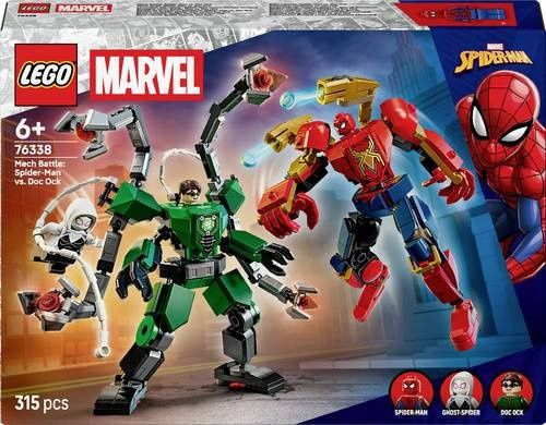 LEGO Marvel Super Heroes Mech-Duell Spider-Man vs. Doc Ock Konstruktionsspielzeug