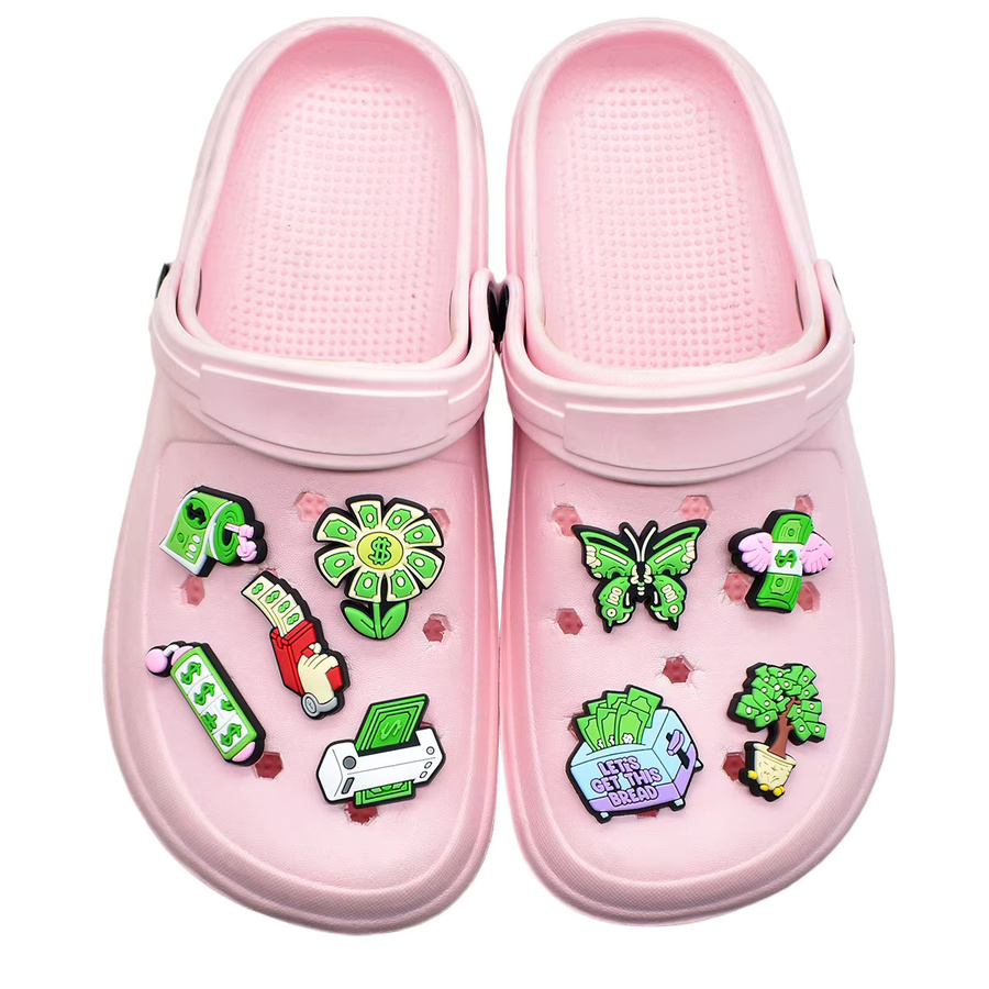 Schuh-Charms, bunte PVC, Clog-Schnallen-Dekorationen - Bild 2