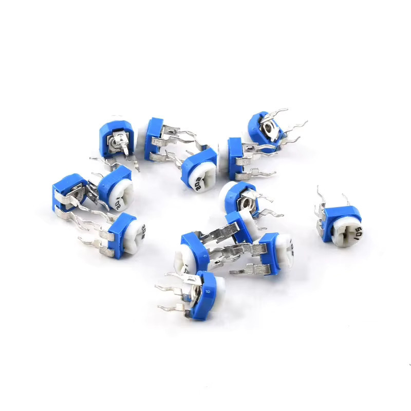 SNVI RM065 Horizontales Einstellbares Potentiometer-Set in Blau, 10 oder 14 Stück, verschiedene Widerstandswerte für DIY-Projekte - Bild 2