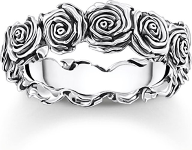 Thomas Sabo Ring 925 Silber, Rosen, Damen - Bild 1