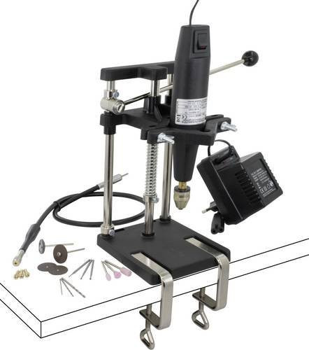 Donau Elektronik Typ2 2 Super 0600V1 Multifunktionswerkzeug mit 20-teiligem Zubehör in Schwarz, 45W - Bild 1
