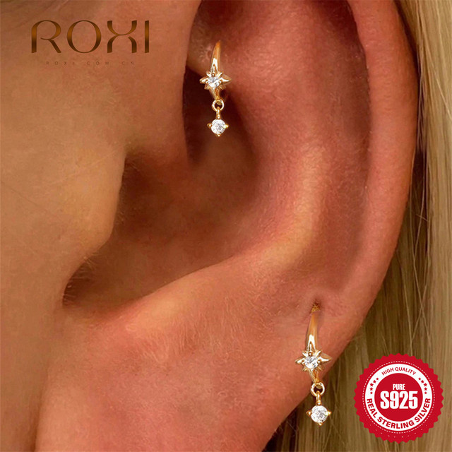 ROXI Ohrringe, 925 Silber, Zirkonia, Damen - Bild 1