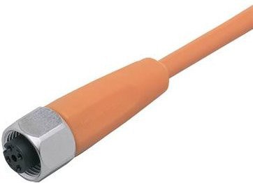 Ifm Electronic Anschlussleitung EVT092 Buchse gerade, 5-polig, orange, 15 m - Bild 1