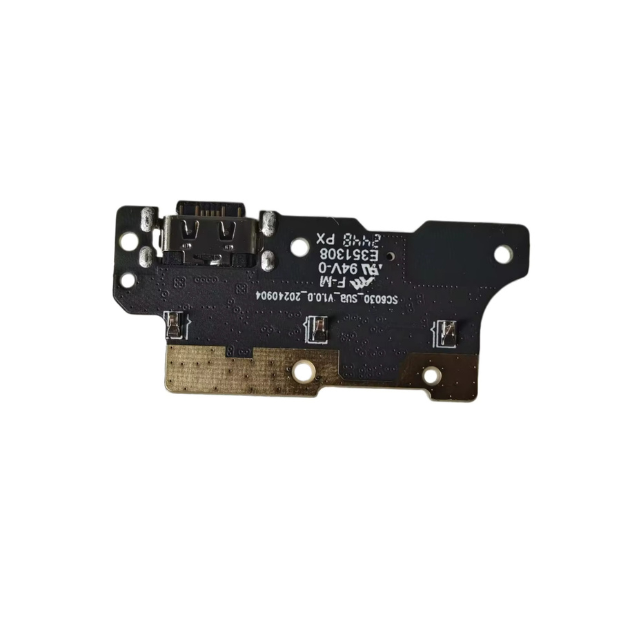 Oukitel C60 C61 Pro Ersatzteil: USB-C Ladeanschlussplatine mit Mikrofon MIC FPC in Schwarz - Bild 2