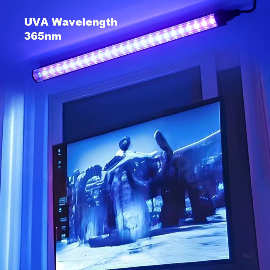 YNL USB UV Schwarzlicht T5 T8 UV-Röhre für Party, Disco und Bühne, Farbe: Schwarz - Bild 4