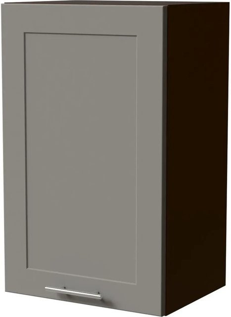 Feldmann-Wohnen Hängeschrank Oslo Lava / Dust Grey Matt mit Soft-Close-Türen, B/T/H: 45 x 32,5 x 72 cm - Bild 1