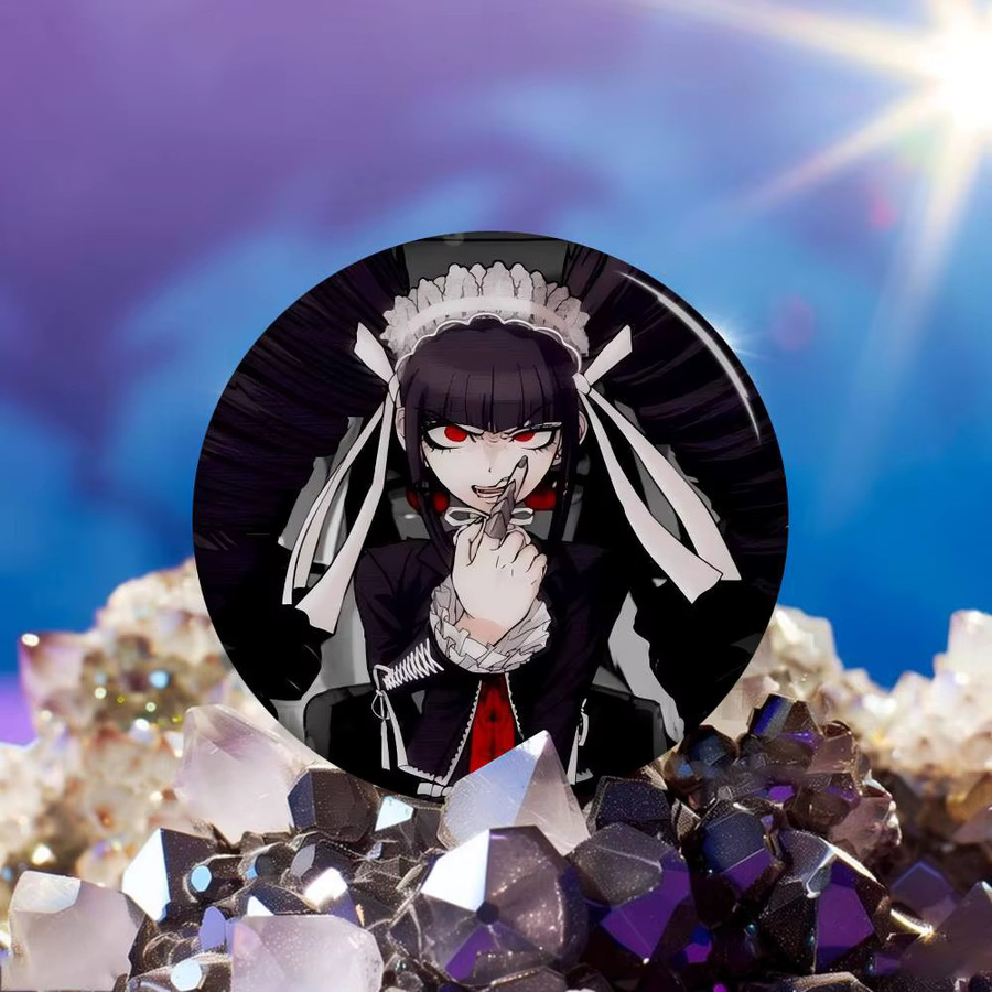 Mesuca Anstecknadeln, Danganronpa Anime, Cartoon - Bild 5
