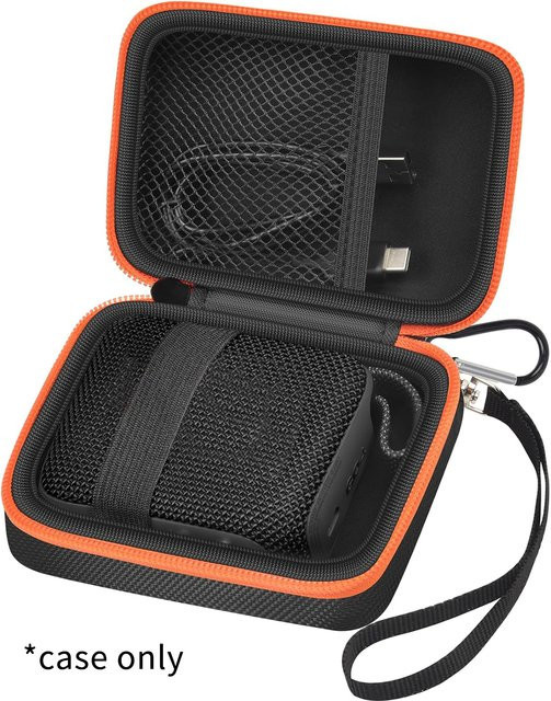 Paiyule Tragetasche kompatibel mit JBL Go 4, Go 3, Go3 Eco und Go 2 Bluetooth Lautsprecher in Schwarz oder Blau - Bild 1