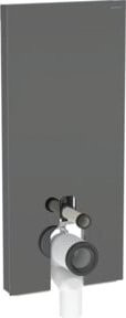 Geberit Stand-WC-Modul Monolith Plus in Silber und Grau, Höhe: 114 cm - Bild 1