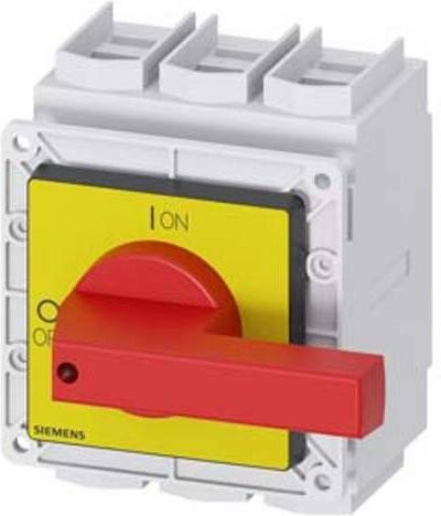 Siemens Lasttrennschalter 3-polig 160A 690 V/AC Rot Gelb 185mm² 3LD23050TK13 - Bild 1