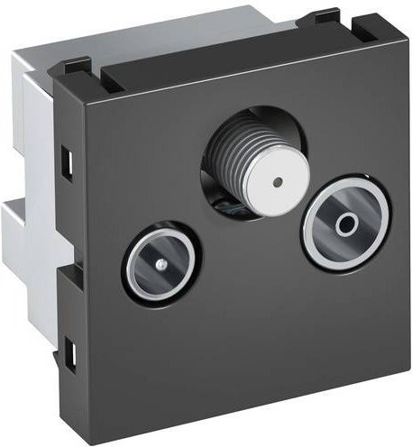 OBO Bettermann ANT-3SD SWGR1 Antennendose Stichleitungsdose in Anthrazit - Bild 1