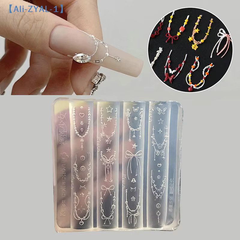 JETTING Silikon-Nagelperlenketten, Nageldekorationen, Unisex - Bild 2