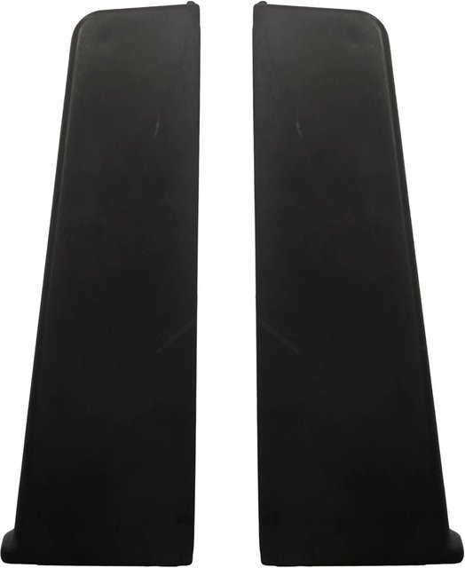 Döllken Endkappen für Kabelkanalleiste SLK60, Schwarz, 2 Stück, Breite: 60 mm, Höhe: 14 mm - Bild 1