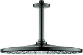 Grohe Kopfbrauseset Rainshower Mono 310 mit Deckenauslass, Durchmesser: 14,2 cm, Gunmetal/Anthrazit - Bild 1