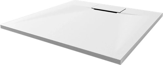 Breuer Duschwanne LiteLine Quadrat Extraflach Weiß B/T: 80 x 80 cm - Bild 1