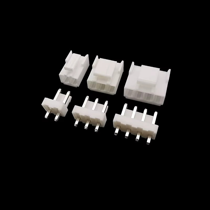 JST VH 3,96mm Pitch Stecker und Buchsen Set mit Crimp Terminals, 120 Teile, Weiß - Bild 2