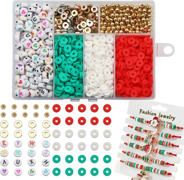 JHNBY Weihnachtsset, Ton, Bunt / Mehrfarbig, 6-teiliges Set - Bild 1