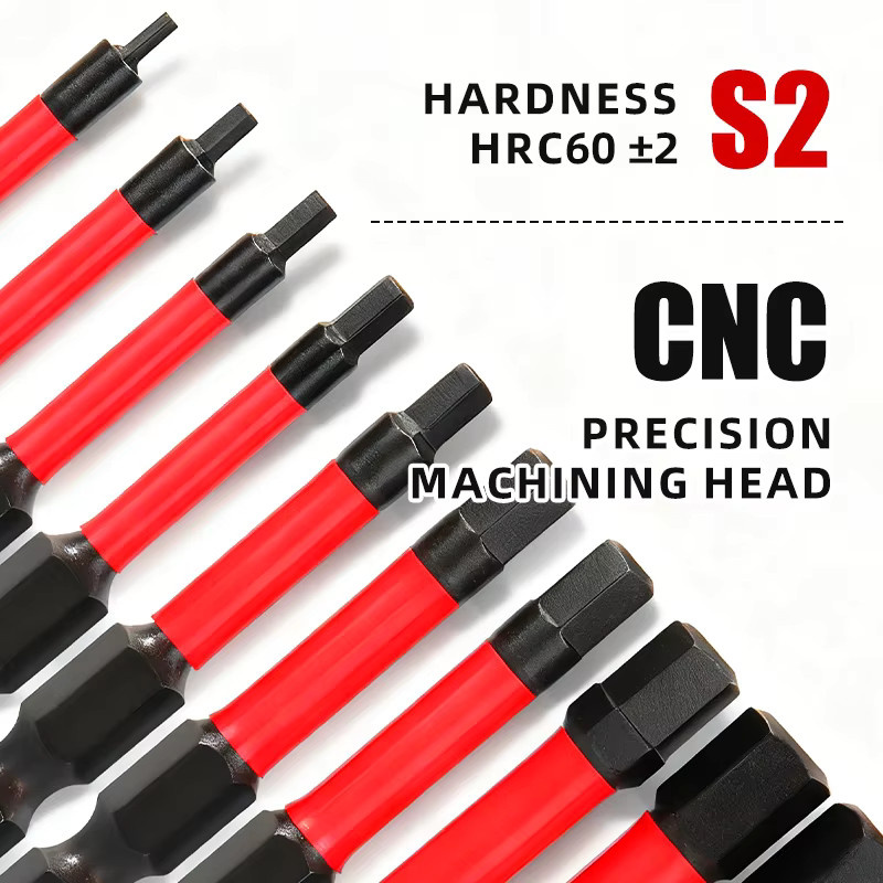 Onmaiwei Bit Set mit magnetischen Schraubendreher Bits für Hex, Phillips, Torx und Sicherheitsschrauben - Bild 4