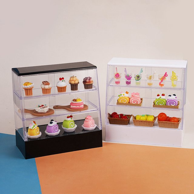 HUA HUA Puppenhaus Miniatur Kuchen Shop, Spielhaus, Bunt / Mehrfarbig - Bild 1
