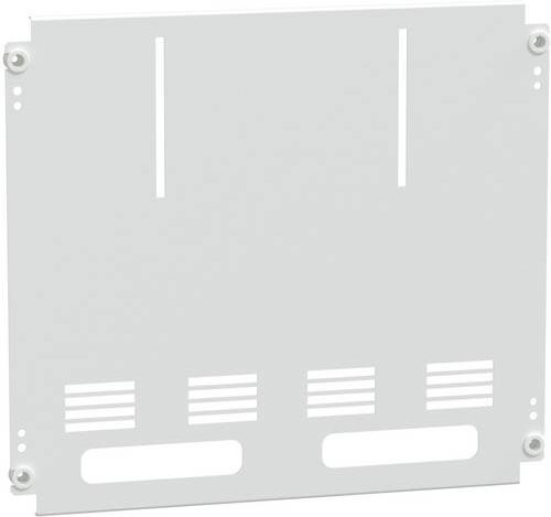 Schneider Electric PrismaSeT-P LVS03152 Montageplatte für 2x 3PH+N Zähler, vertikal, Farbe: Weiß, Breite: 65 cm, Höhe: 9 Module - Bild 1