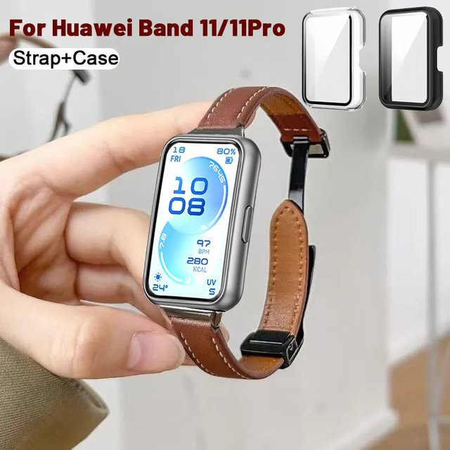 Huawei Lederarmband, braun - Bild 1