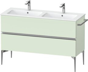 Duravit Waschtischunterschrank Sivida mit 2 Schubladen, grün, B: 128 cm, H: 47,7 cm, T: 59,1 cm - Bild 1