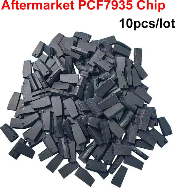 10er Set PCF7935 Auto Transponder Chips ID40 ID44 in Schwarz für Opel und Vauxhall Modelle wie Astra, Corsa, Omega und Zafira - Bild 1