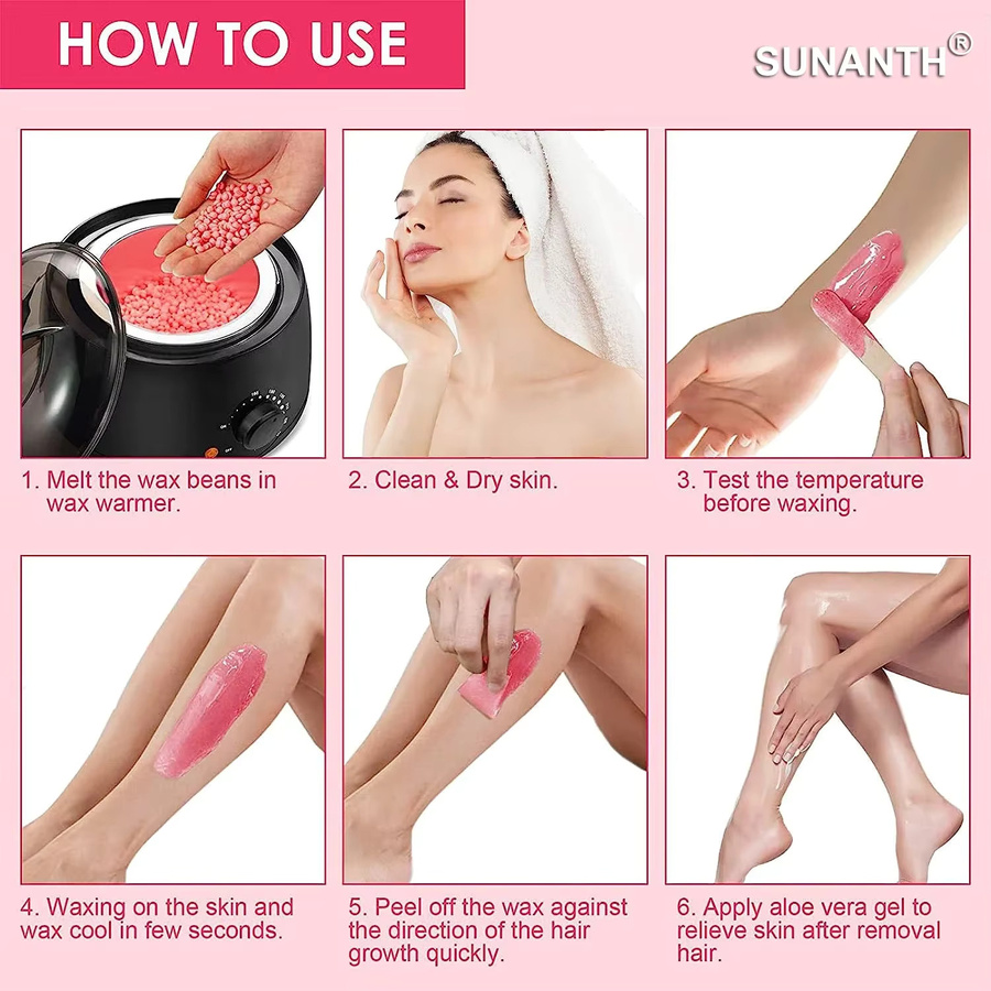 Doll Wax Wachsperlen für Ganzkörper-Haarentfernung, Unisex - Bild 1