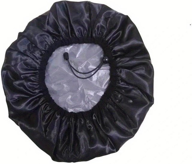 ouyaohong Duschhaube, schwarz, Damen, wasserdicht - Bild 1