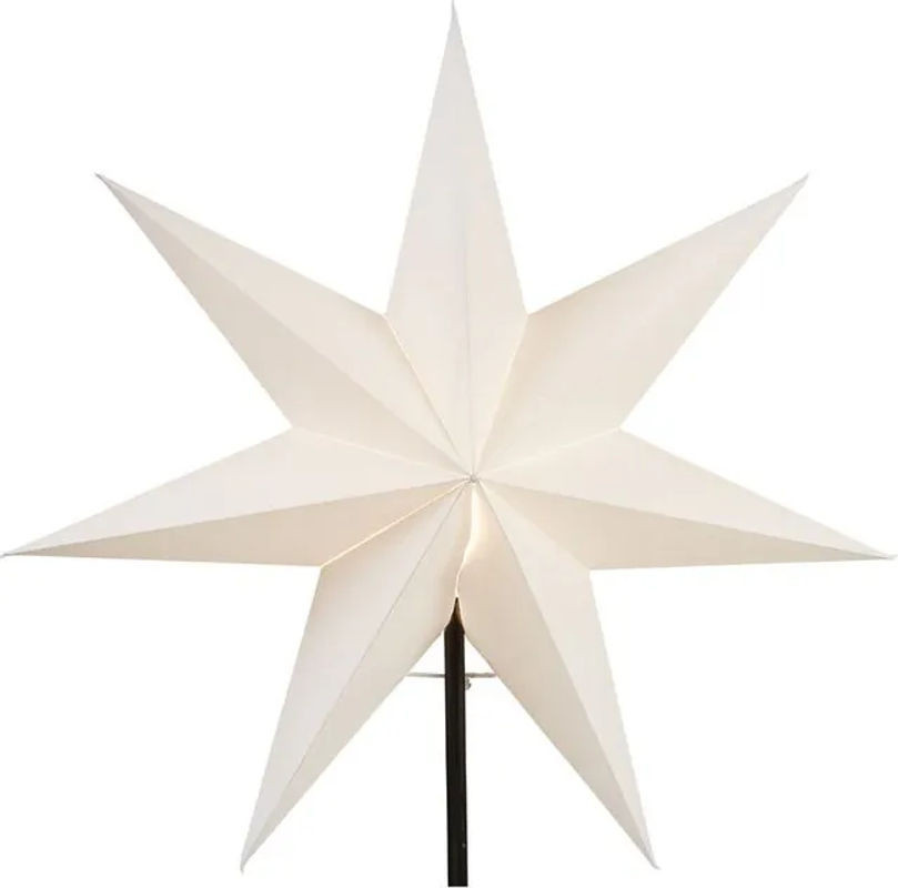 Star Trading Weihnachtsstern Frozen 3D Papierstern in Weiß, Durchmesser: 54 cm - Bild 1