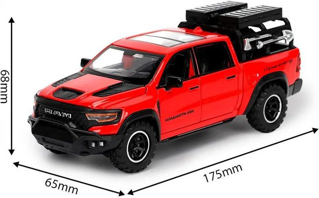 Linyi toy car Mammoth Automodell Auto, Metall, 1:32, ab 14 Jahre - Bild 1
