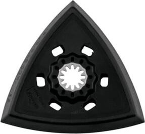 Metabo Dreiecksschleifplatte Starlock mit Kletthaftung in Schwarz, Durchmesser: 9,3 cm - Bild 1