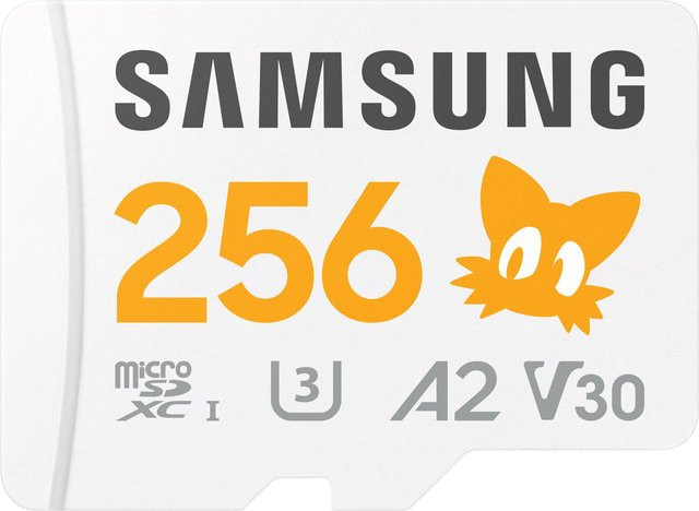 Samsung Sonic the Hedgehog microSDXC UHS-I Speicherkarte 256 GB Weiß - Bild 1