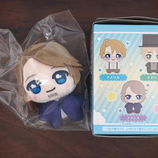 Yiran toy Hetalia Anime Plüsch Schlüsselanhänger Kollektion - Bild 1