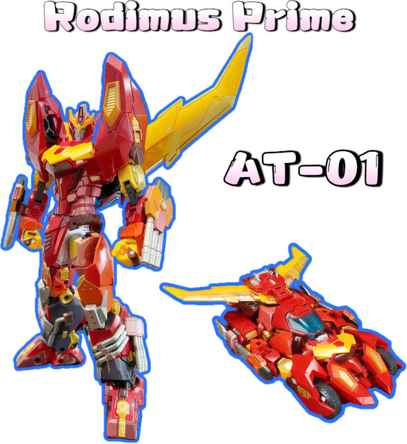 Rodimus Prime AT-01 AMT01, Actionfigur, 22cm, PVC - Bild 1