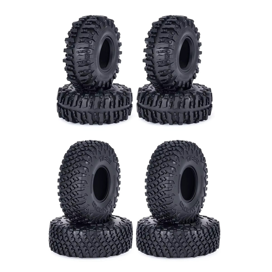 Fimonda RC-Crawler-Reifen, 1,0 Zoll, Schwarz, Gummi - Bild 3