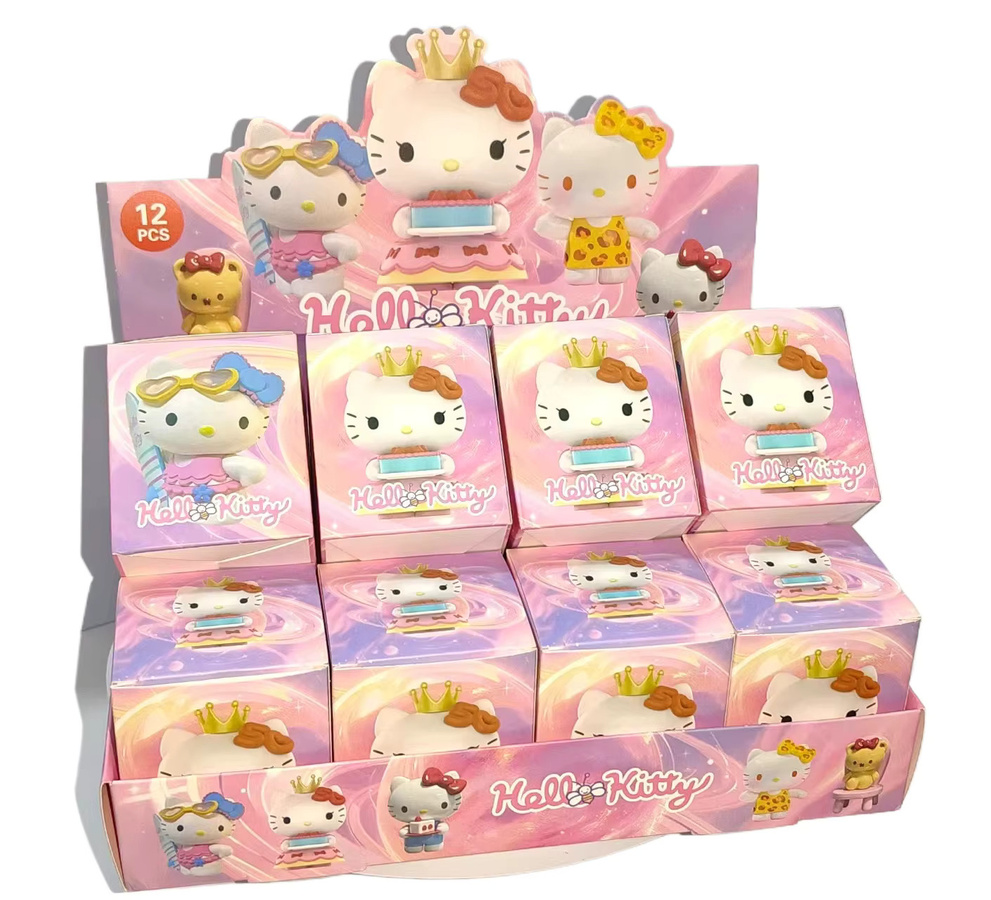 Sanrio Hello Kitty 50. Jubiläum Blind Box, Kunstpuppe, 12-teiliges Set - Bild 2