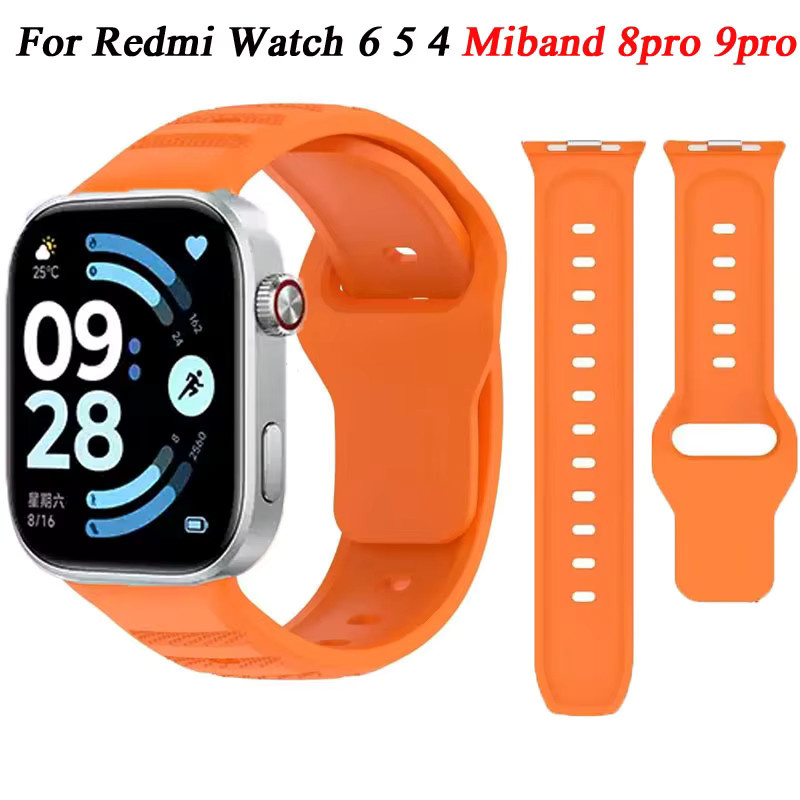 Xiaomi Uhrenarmband Silikon, orange, Unisex - Bild 2