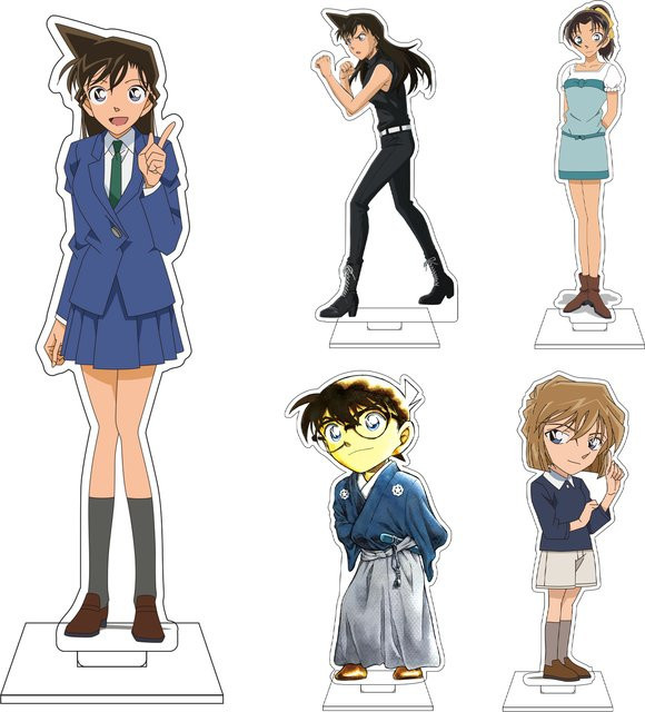 Bandai Anime Tooyama Kazuha Suzuki Sonoko Tsuburaya Mitsuhiko Yoshida Ayumi, Acryl-Figur Standplatte, 16cm - Bild 1