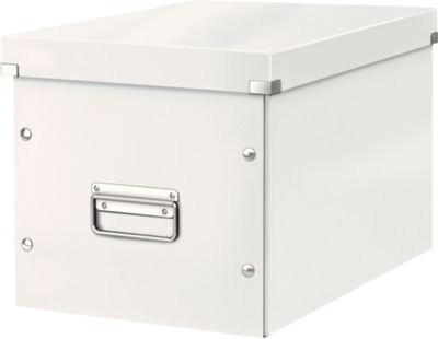 LEITZ Aufbewahrungsbox Click + Store für ovale und höhere Gegenstände, Weiß, B: 32,0 cm, T: 31,0 cm, H: 36,0 cm - Bild 1