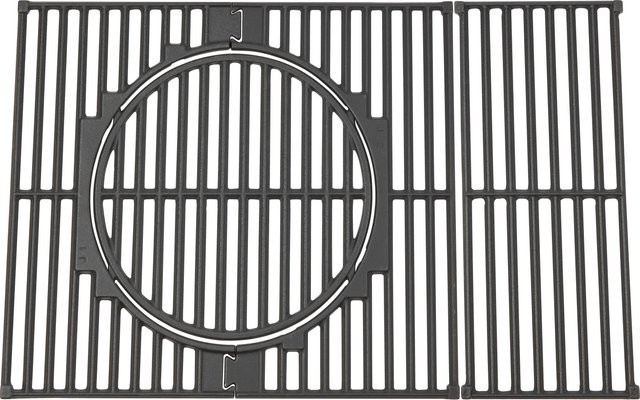 Jamestown Modularer Grillrost aus Gusseisen für Gasgrill Kane 6-Brenner, Schwarz - Bild 1